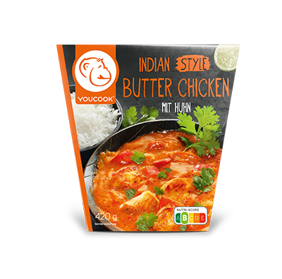 Mahlzeiten: Indian Style Butter Chicken
