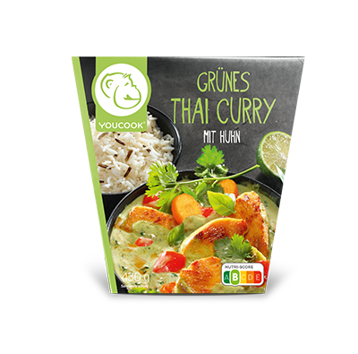Mahlzeiten: Grünes Thai Curry Take away