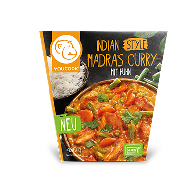 Mahlzeiten: Indian Style Madras Curry