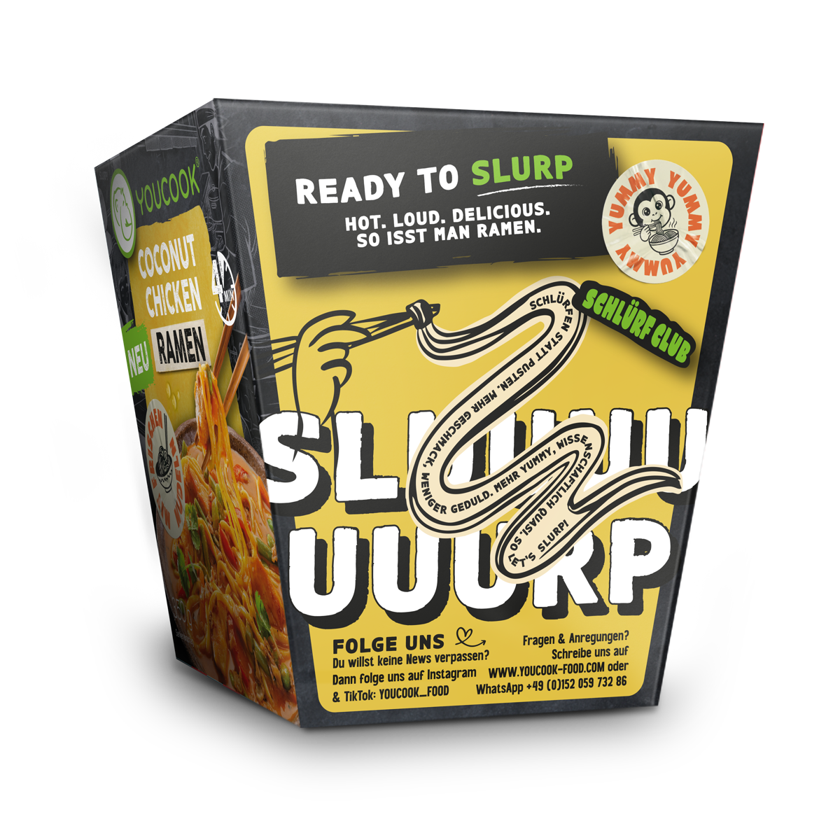 coconut-chicken-ramen-slurp YOUCOOK Coconut Chicken Ramen Ready to Slurp Verpackung